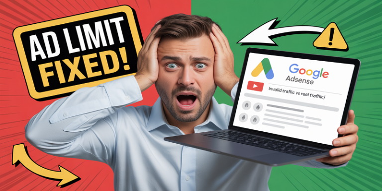 How to Remove Google Ad Limit Due to Invalid Traffic (Complete SEO Guide)