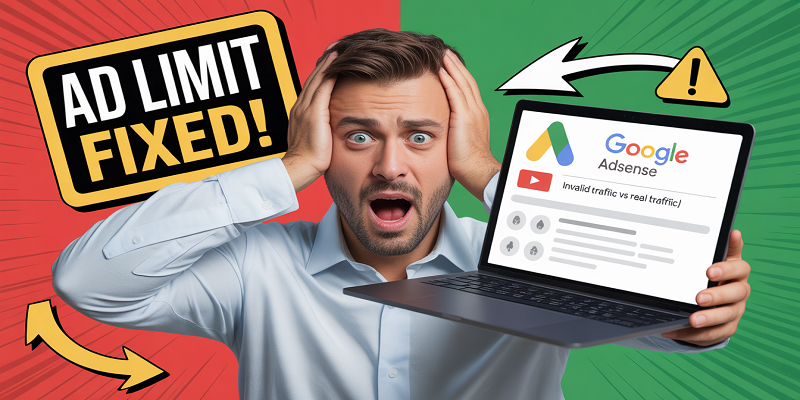 How to Remove Google Ad Limit Due to Invalid Traffic (Complete SEO Guide)